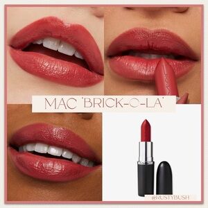 MAC ‘Brickola’ M·A·Cximal Sleek Satin Lipstick